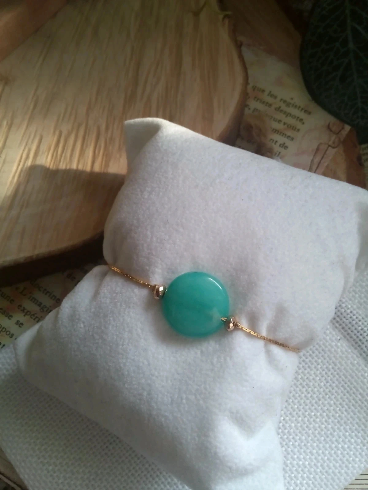 Parure de bijoux en amazonite – photo 2